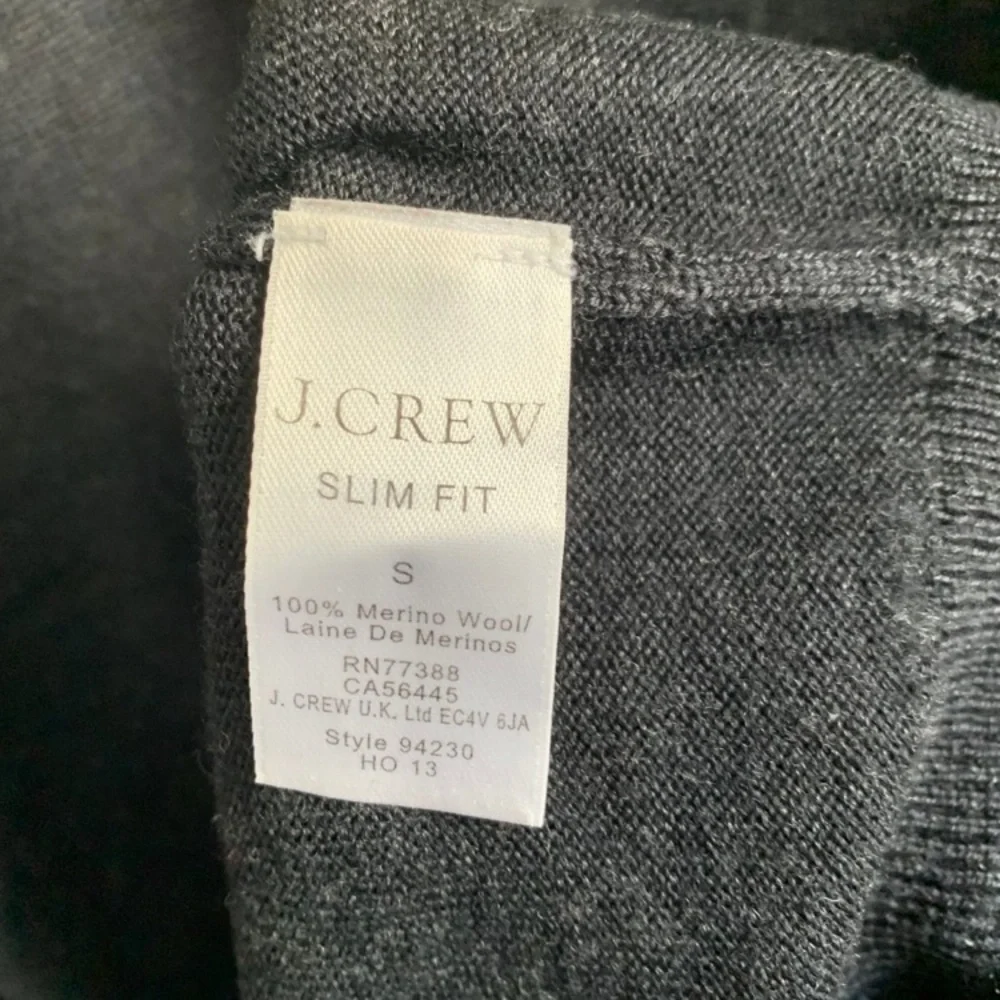 J Crew V-neck Slim Sweater Sz S